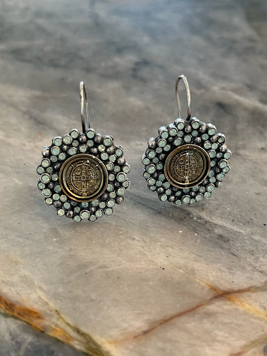 Virgins Saints & Angels Jewelry - VIRGIN SAINTS & ANGELS CLOISTER EARRINGS